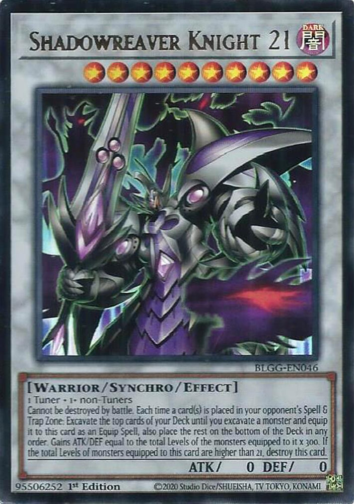 Shadowreaver Knight 21 [BLGG-EN046] Ultra Rare