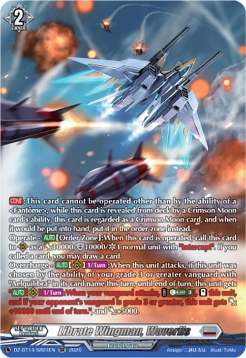 Librate Wingman, Waverlis (DZ-BT14/SR24EN) [Envoys of the Crimson Moon]