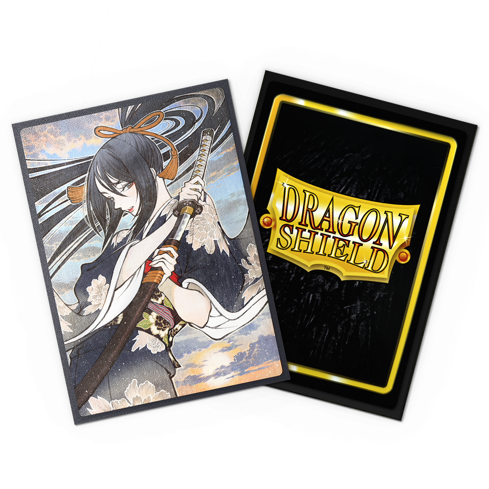 Dragon Shield Sleeves: Standard DUAL- Matte 'Samurai' Art, Limited Edition (100 ct.)