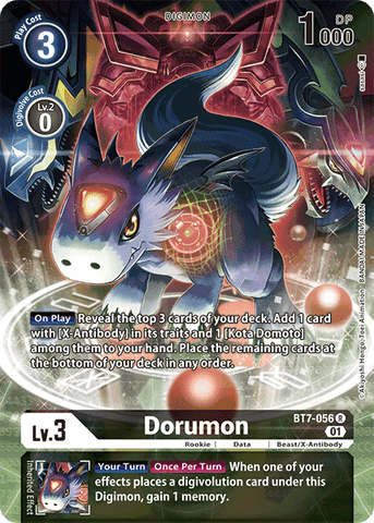 Dorumon [BT7-056] (Alternate Art) [Next Adventure]