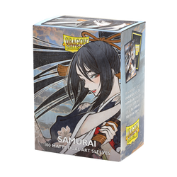 Dragon Shield Sleeves: Standard DUAL- Matte 'Samurai' Art, Limited Edition (100 ct.)