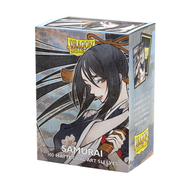 Dragon Shield Sleeves: Standard DUAL- Matte 'Samurai' Art, Limited Edition (100 ct.)