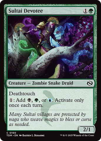 Sultai Devotee [Tarkir: Dragonstorm]