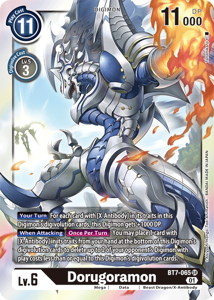 digimon next adventure cards Card Game - (BT07) - Flamemon (Rare) Tamers and Digimon from the Digimon Frontier anime (2002) are here Dorugoramon [BT7-065] [Next Adventure]