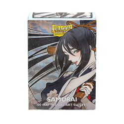 Dragon Shield Sleeves: Standard DUAL- Matte 'Samurai' Art, Limited Edition (100 ct.)