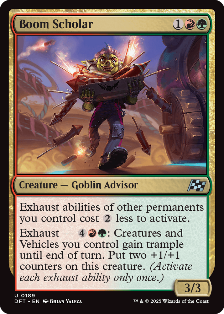 Boom Scholar [Aetherdrift]
