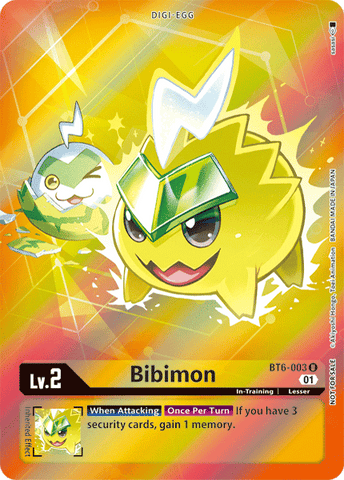Bibimon [BT6-003] (Alternative Art - Box Topper) [Double Diamond]