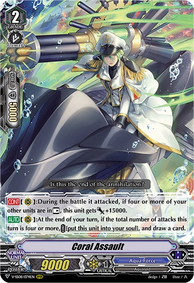 Coral Assault (V-SS08/074EN) [Clan Selection Plus Vol.2]