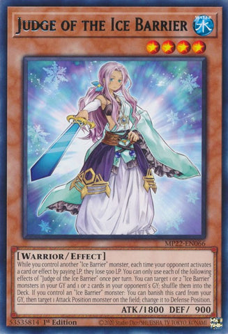 Judge of the Ice Barrier [MP22-EN066] Rare