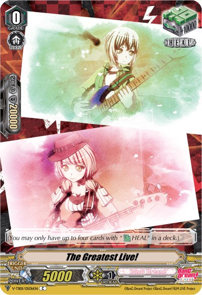 The Greatest Live! (Afterglow) (Parallel Foil) (V-TB01/050bEN) [BanG Dream! FILM LIVE]