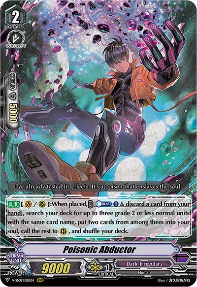 Poisonic Abductor (V-SS07/051EN) [Clan Selection Plus Vol.1]