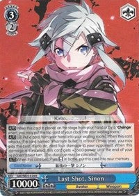 Last Shot, Sinon (SAO/SE23-E24 R) [Sword Art Online II]