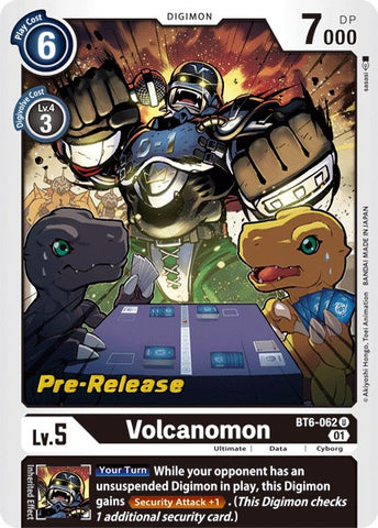 Volcanomon [BT6-062] [Double Diamond Pre-Release Cards]