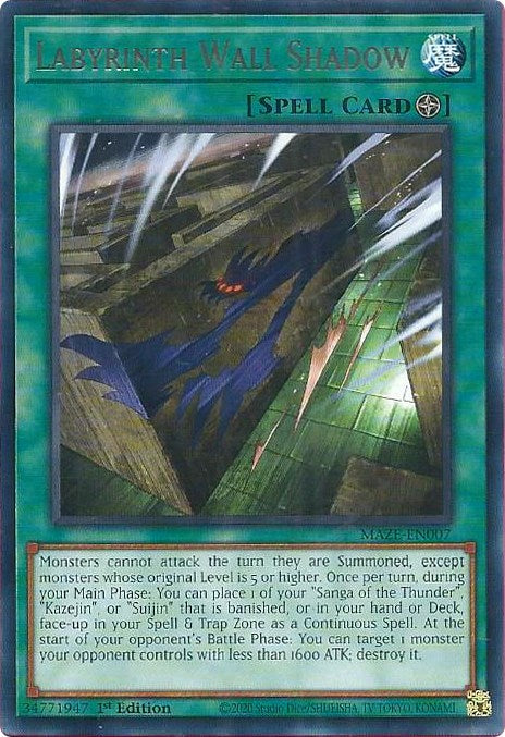 yugioh maze card Yu-Gi-Oh! TCG: of Muertos Review Discover 10 new cards based on Odions Battle City Deck Yu-Gi-Oh! Trading Card Game: Maze