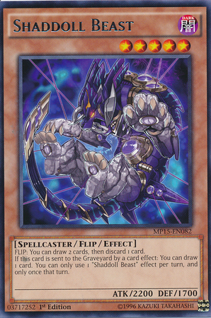 Shaddoll Beast [MP15-EN082] Rare