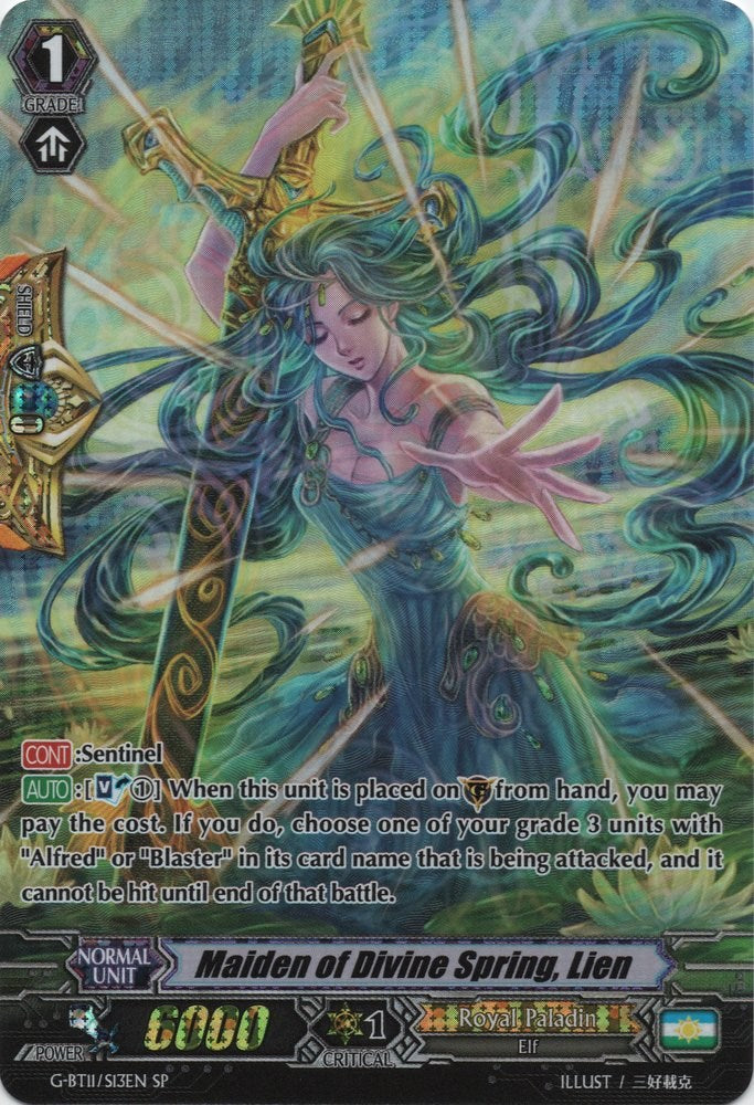 Maiden of Divine Spring, Lien (G-BT11/S13EN) [Demonic Advent]