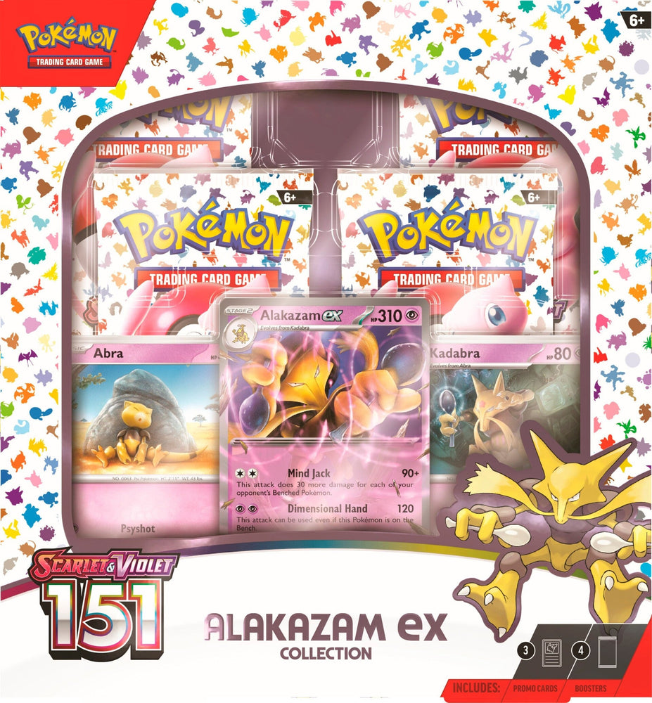 Scarlet & Violet: 151 - Alakazam ex Collection Box