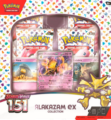 Scarlet & Violet: 151 - Alakazam ex Collection Box