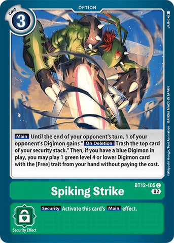 Spiking Strike [BT12-105] [Across Time]