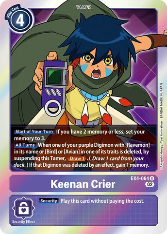 Keenan Crier [EX4-064] [Alternative Being Booster]