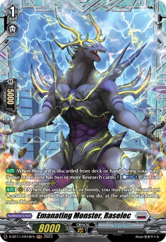 Emanating Monster, Raselec (D-BT11/FR19EN) [Clash of Heroes]