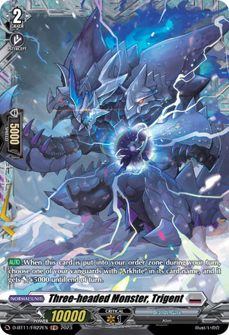 Three-headed Monster, Trigent (D-BT11/FR22EN) [Clash of Heroes]