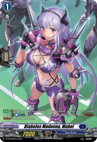 Diabolos Madonna, Mabel (D-PR/265EN) [Clash of Heroes]