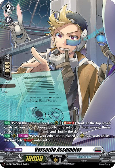 Versatile Assembler (Foil) (D-PR/266EN-S) [Clash of Heroes]