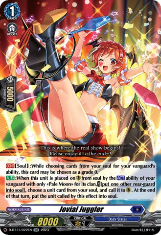 Jovial Juggler (D-BT11/022EN) [Clash of Heroes]