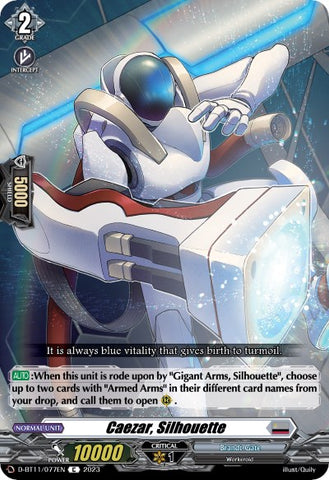 Caezar, Silhouette (D-BT11/077EN) [Clash of Heroes]