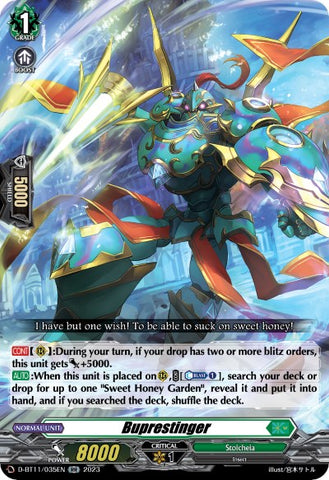 Buprestinger (D-BT11/035EN) [Clash of Heroes]