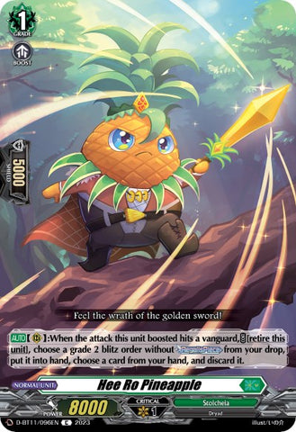 Hee Ro Pineapple (D-BT11/096EN) [Clash of Heroes]