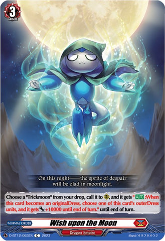 Wish upon the Moon (D-BT12/063EN) [Evenfall Onslaught]