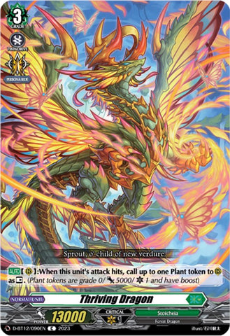 Thriving Dragon (D-BT12/090EN) [Evenfall Onslaught]