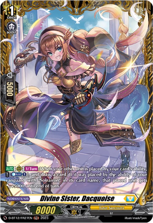 Divine Sister, Dacquoise (D-BT12/FR27EN) [Evenfall Onslaught]