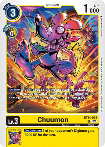 Chuumon [BT14-032] [Blast Ace]