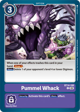 Pummel Whack [BT14-100] [Blast Ace]