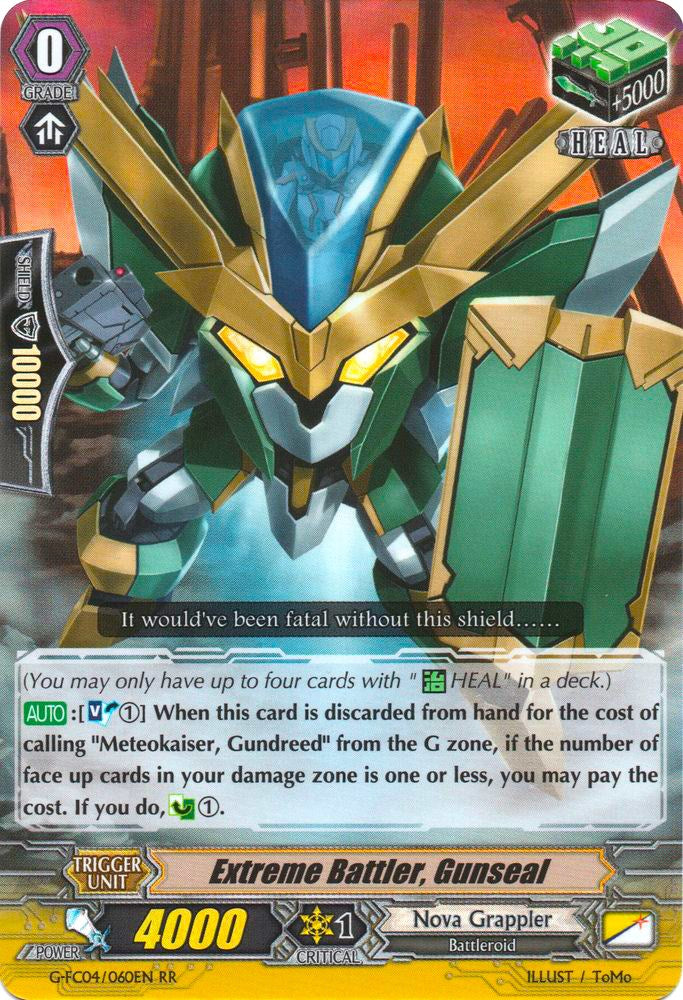 Extreme Battler, Gunseal (G-FC04/060EN) [Fighters Collection 2017]