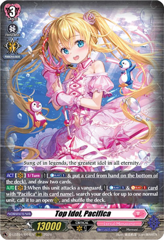 Top Idol, Pacifica (D-LBT04/004EN) [Lyrical Monasterio: Trick or Trick!]