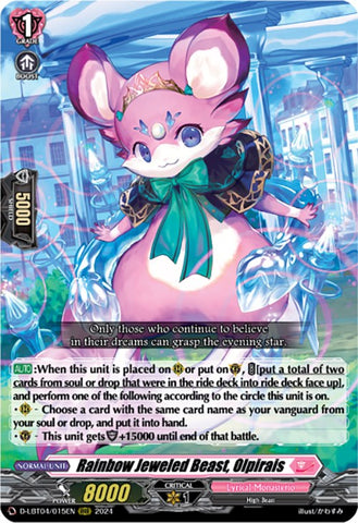 Rainbow Jeweled Beast, Olpirais (D-LBT04/015EN) [Lyrical Monasterio: Trick or Trick!]