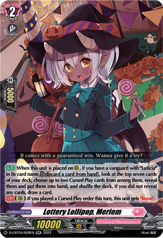 Lottery Lollipop, Meriem (D-LBT04/028EN) [Lyrical Monasterio: Trick or Trick!]