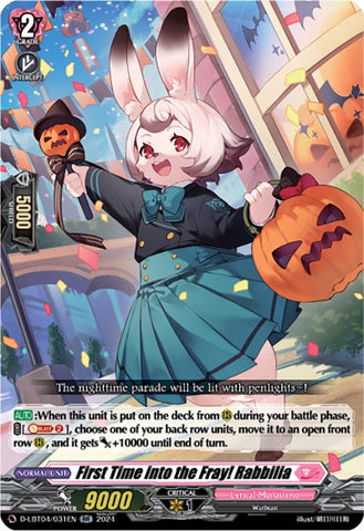 First Time into the Fray! Rabbilia (D-LBT04/031EN) [Lyrical Monasterio: Trick or Trick!]