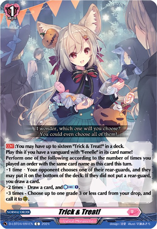 Trick & Treat! (D-LBT04/091EN) [Lyrical Monasterio: Trick or Trick!]