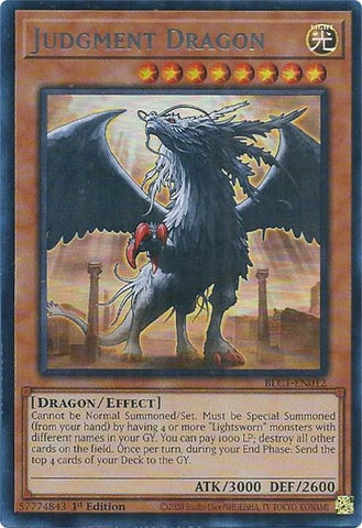Judgment Dragon (Silver) [BLC1-EN012] Ultra Rare