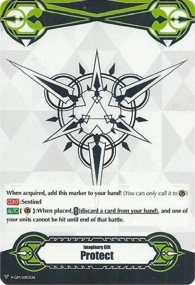 Imaginary Gift [Protect] // [Protect II] Double-sided Gift Marker (V-GM/0003EN // V-GM2/0003EN) [Gift Markers]