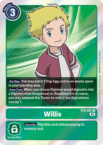 Willis [BT8-091] [New Awakening]