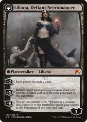 Liliana, Heretical Healer // Liliana, Defiant Necromancer [Secret Lair: From Cute to Brute]
