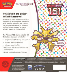 Scarlet & Violet: 151 - Alakazam ex Collection Box