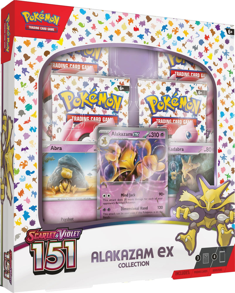 Scarlet & Violet: 151 - Alakazam ex Collection Box