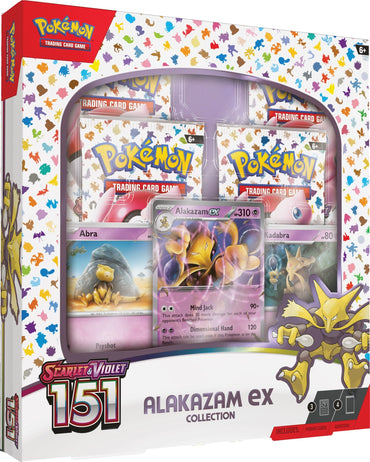 Scarlet & Violet: 151 - Alakazam ex Collection Box